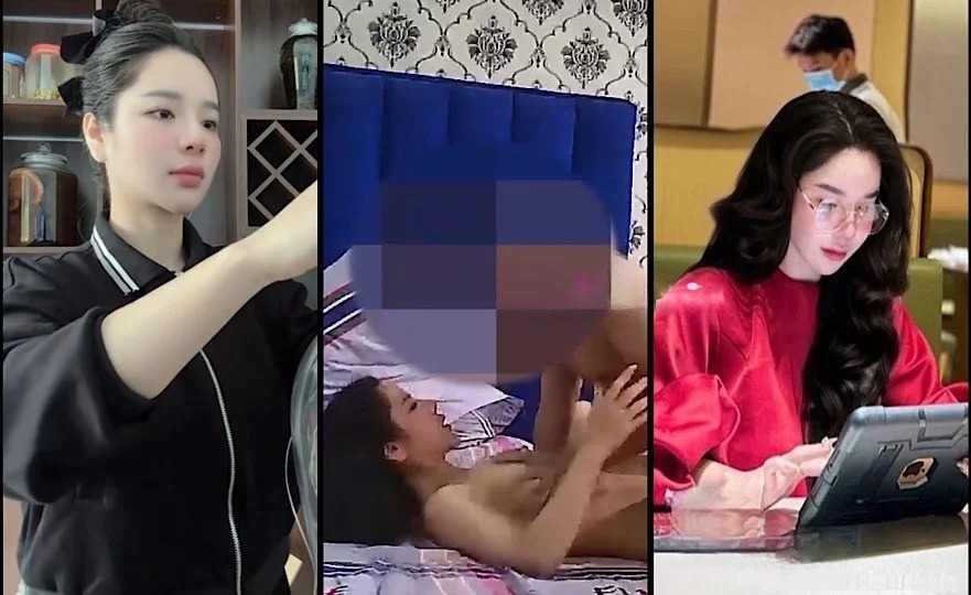 Thao Van 2k4 vu to fake xinh lo clip di khach voi dai gia SG